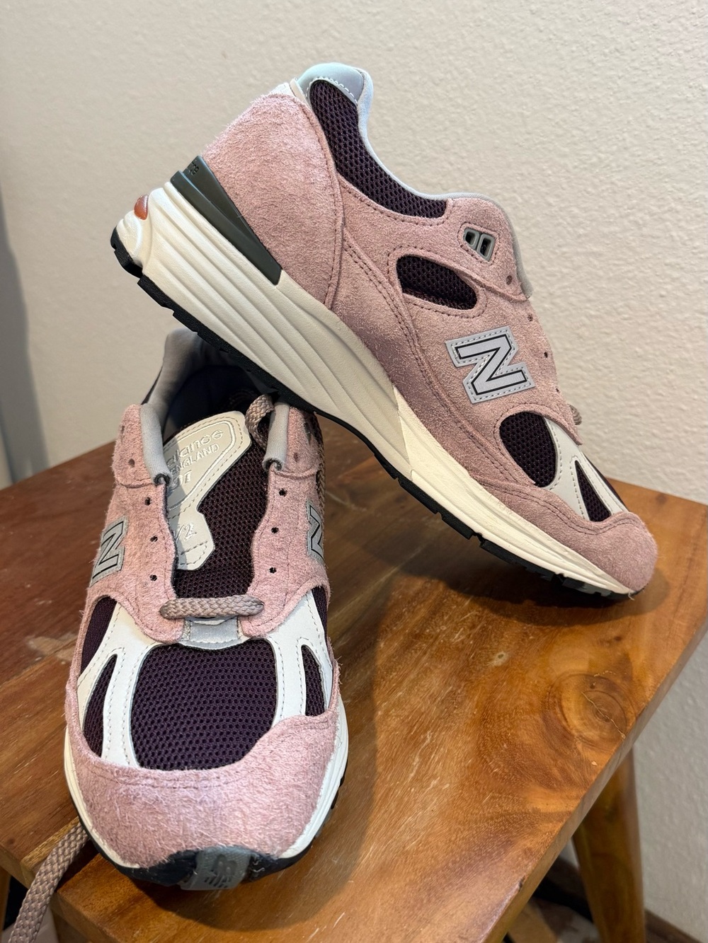 New Balance 991v2 Made in England 'Grape Sorbet Pack - Mauve'